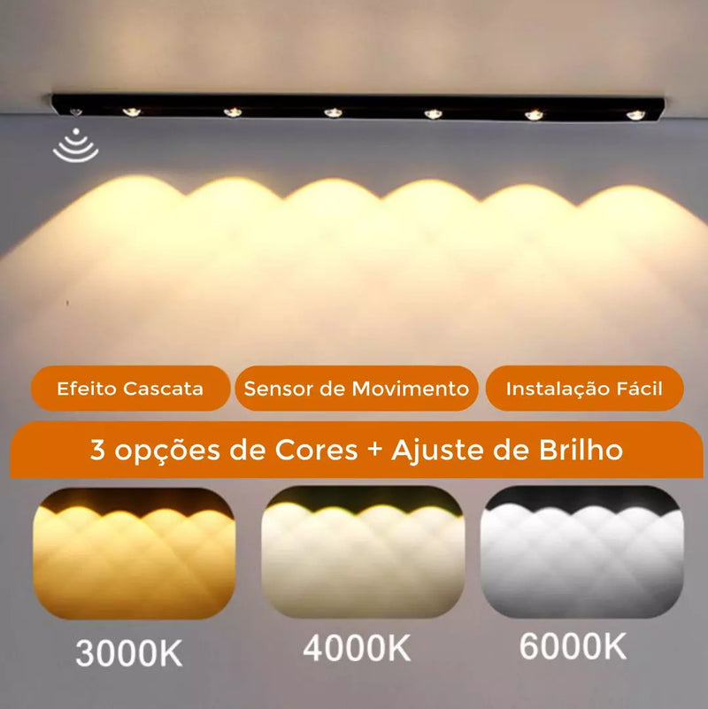 Luminária Recarregável com Sensor de Movimento - Frete Grátis