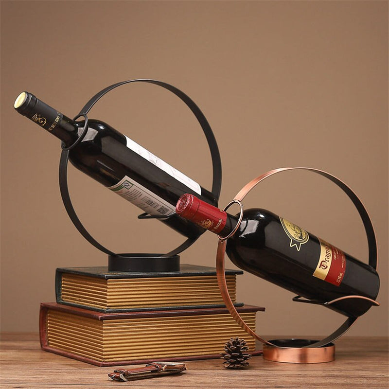 Suporte para Vinhos Decorativo