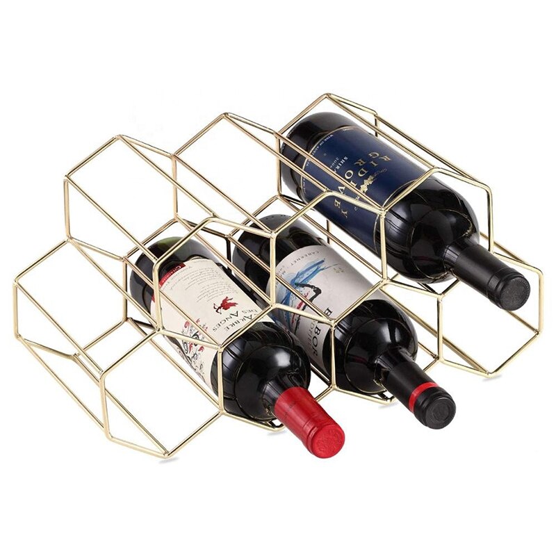 Decorativo De Metal Para Vinhos