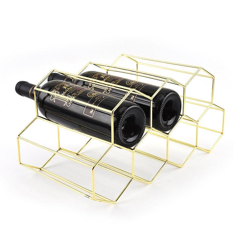 Decorativo De Metal Para Vinhos