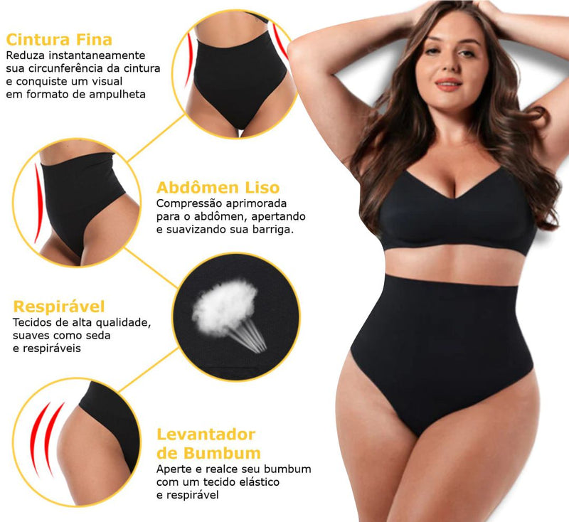 Calcinha Zero Culote - Invisível Sob a Roupa - FRETE GRÁTIS