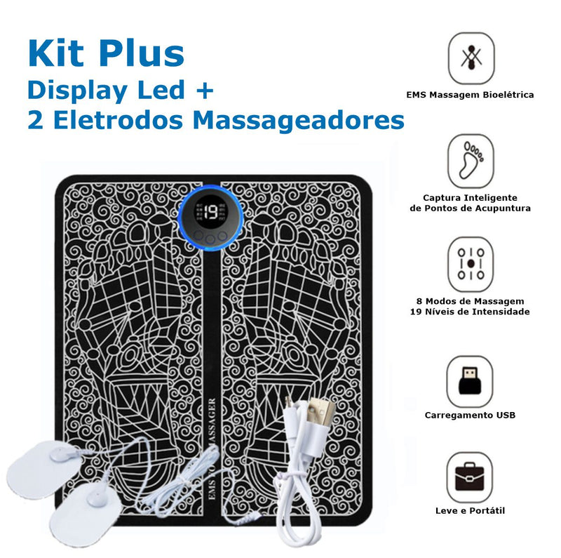 Massageador De Pés Shiatsu RelaxPRO + Frete Grátis