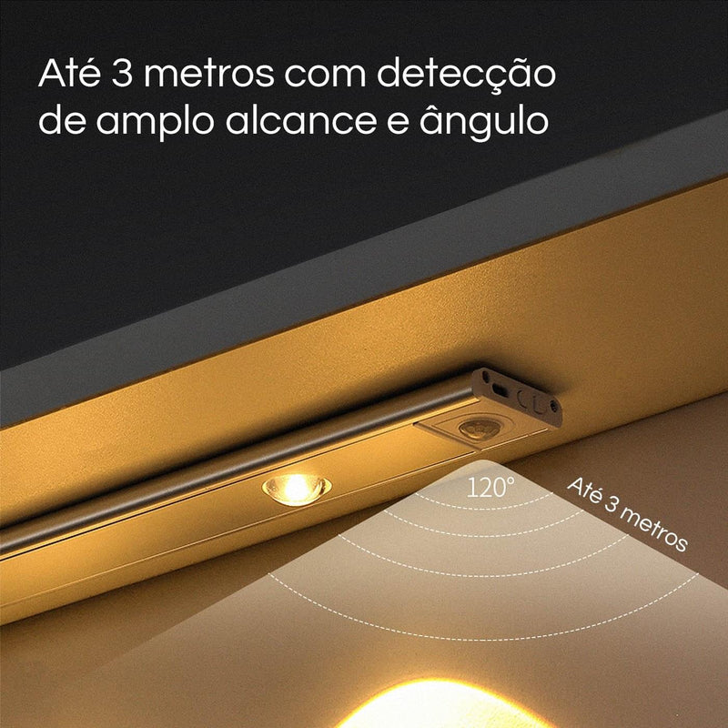 Luminária Recarregável com Sensor de Movimento - Frete Grátis